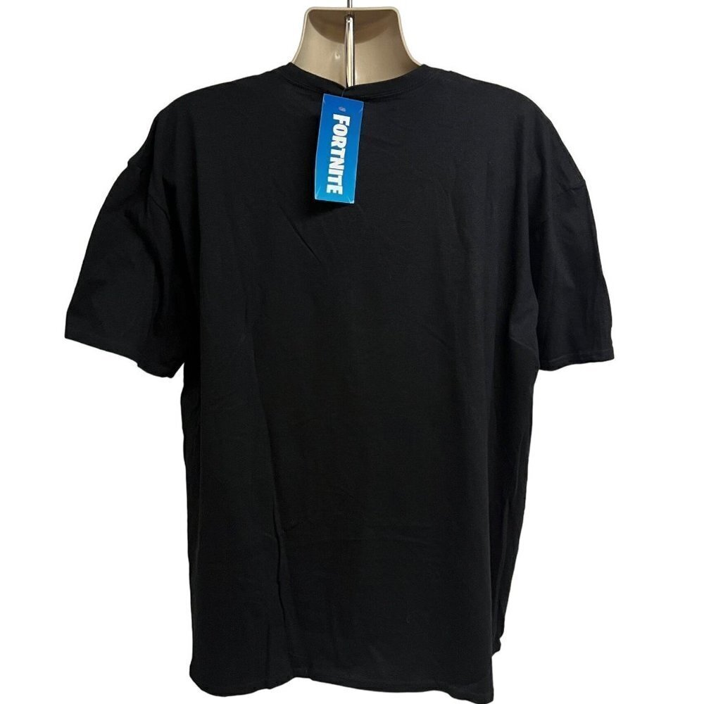 Fortnite Mens Epic Games Loot Llama Black Graphic T-Shirt 3XL Stretch Cotton New - Picture 2 of 7